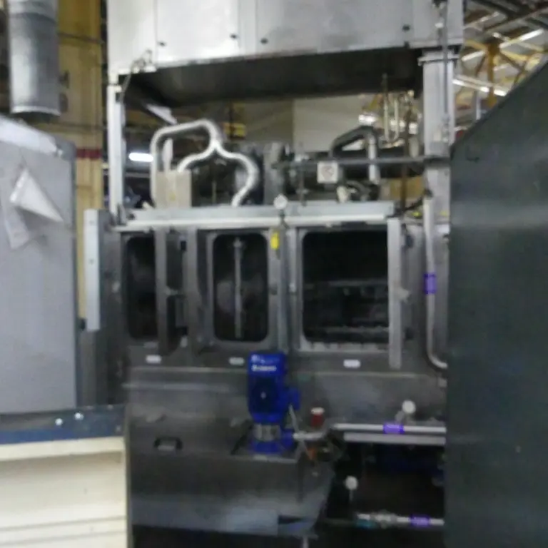 Continuous washing system with Zippel