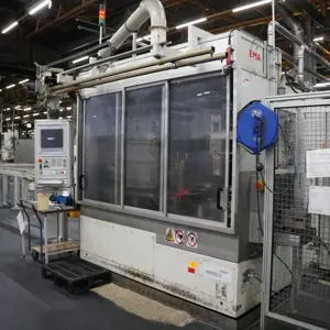 Induction hardening system with EMA EMA TIV-D10+20K200/2WR