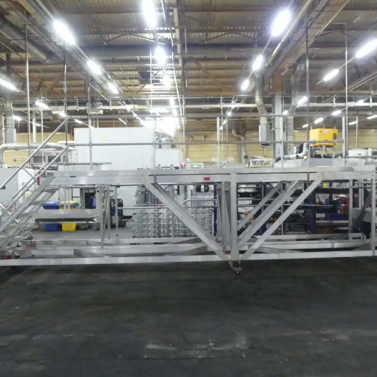 2 Platform system Euroline Spezialanfertigung