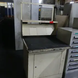 Table, old with superstructure