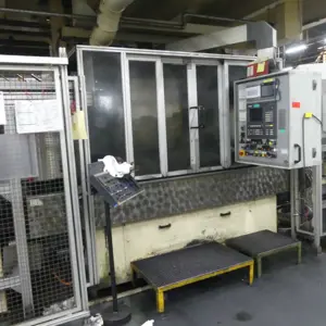 Continuous induction hardening furnace AEG Elotherm Elomat TTH2-500