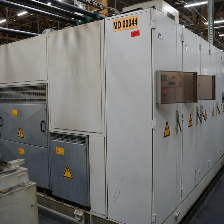 Continuous induction hardening furnace EFD Induktion GmbH LTM-200.400.3-GS