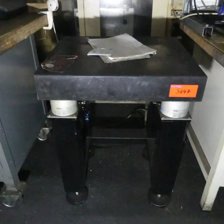 Granite top with base frame
