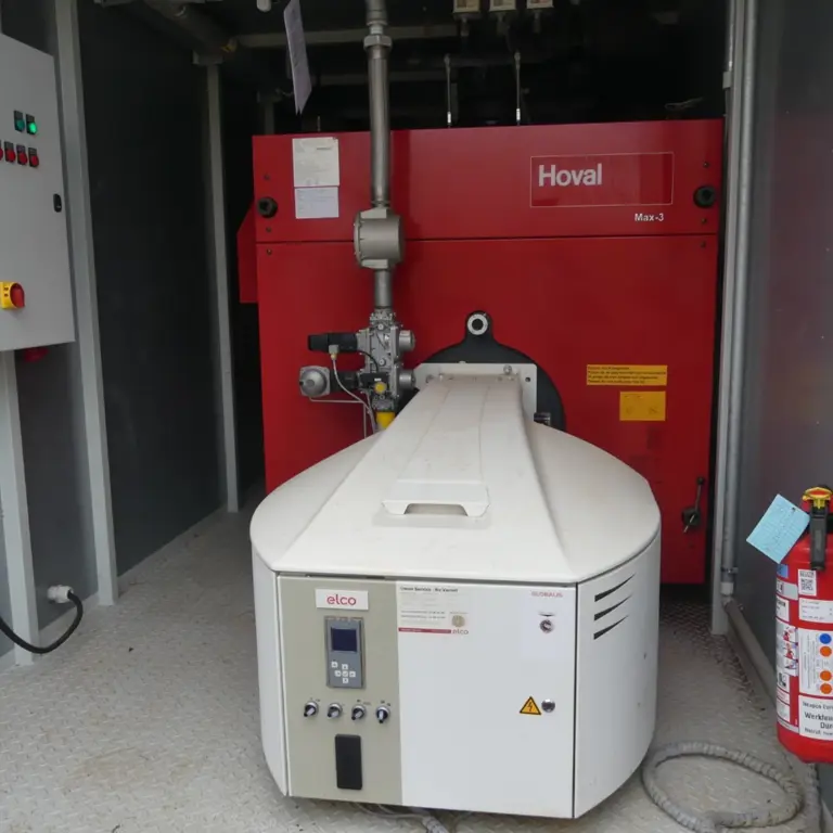 Low-temperature boiler (summer boiler) with Howald Max 3