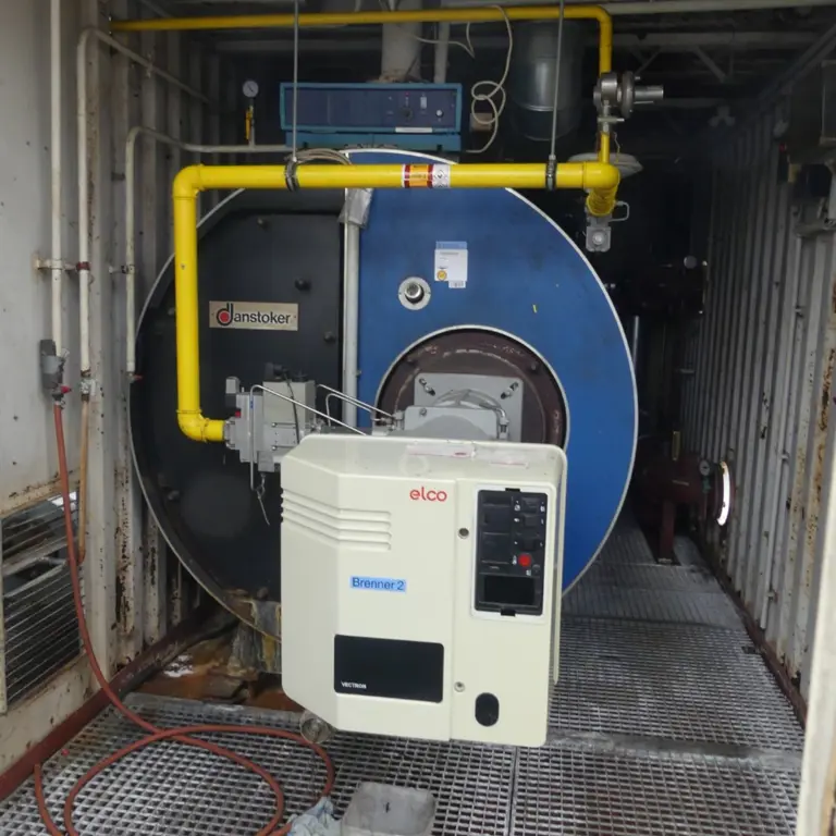 Low-temperature boiler (summer boiler) with Dan Stoker