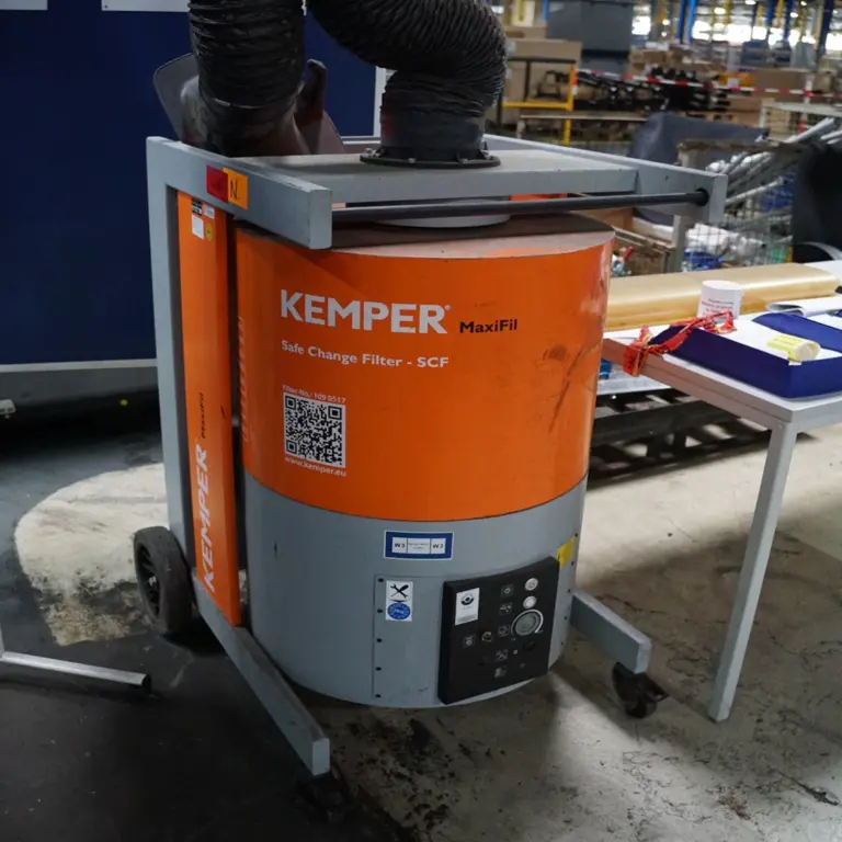 Sistema de extração de fumos de soldadura Kemper Maxifil