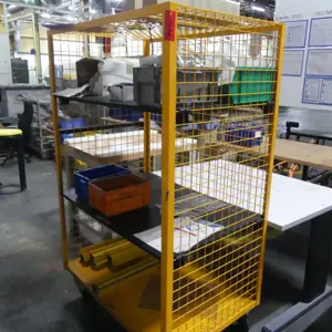Carrinho de transporte em malha