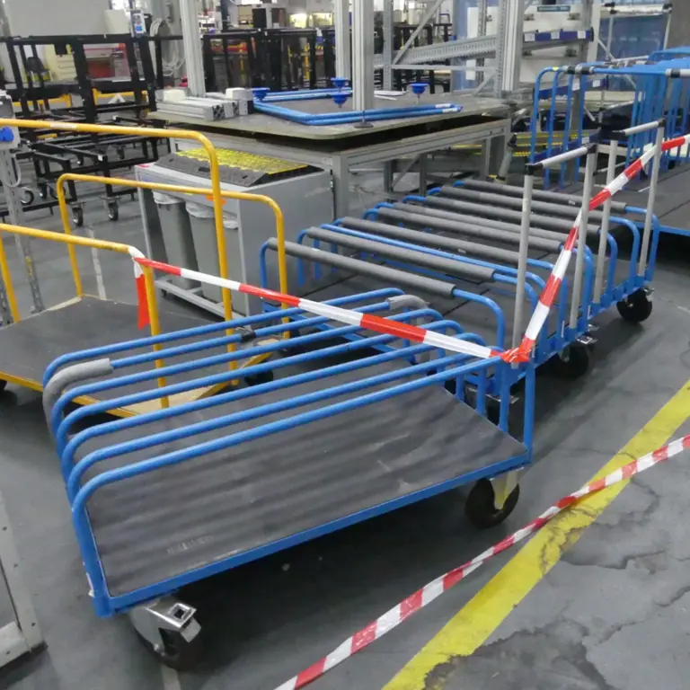 8 Carro de transporte de paletes
