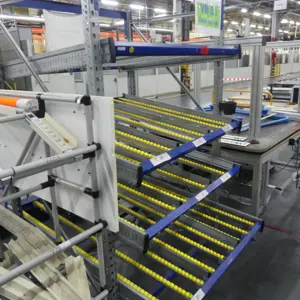 Estante de reabastecimento resistente