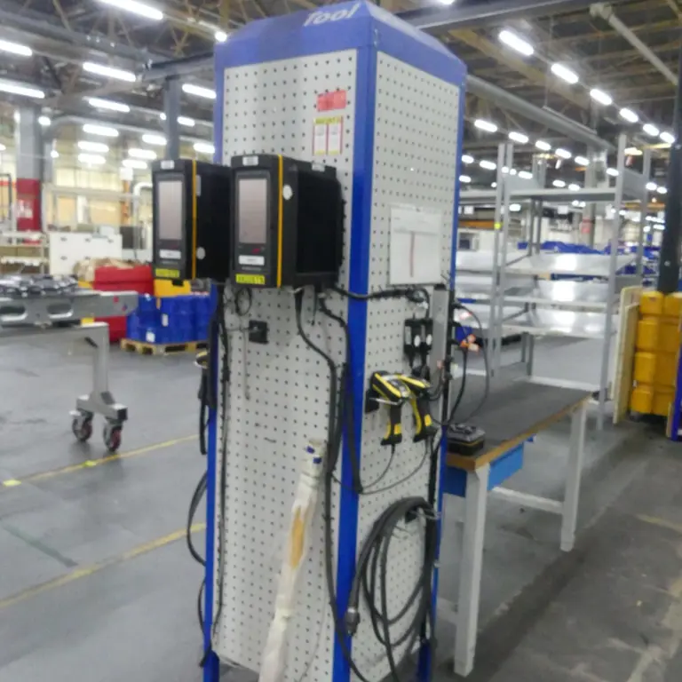 Infoterminal with 2 Powerfocusboxes Atlas Copco