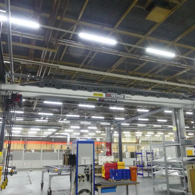 Truss crane system with