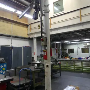 Grue pivotante de halle avec