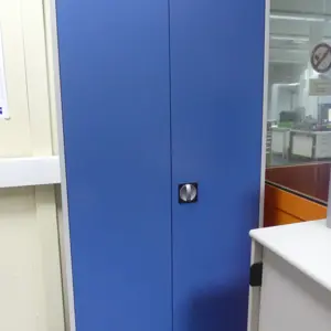 Armoire à portes battantes en acier