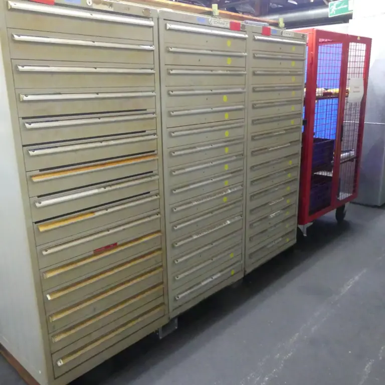 3 Armoire à tiroirs pour outils Gödde u. Söhne Köln