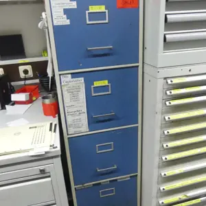 2 Hanging file cabinets