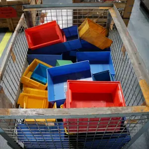 Gibo with open fronted storage bins