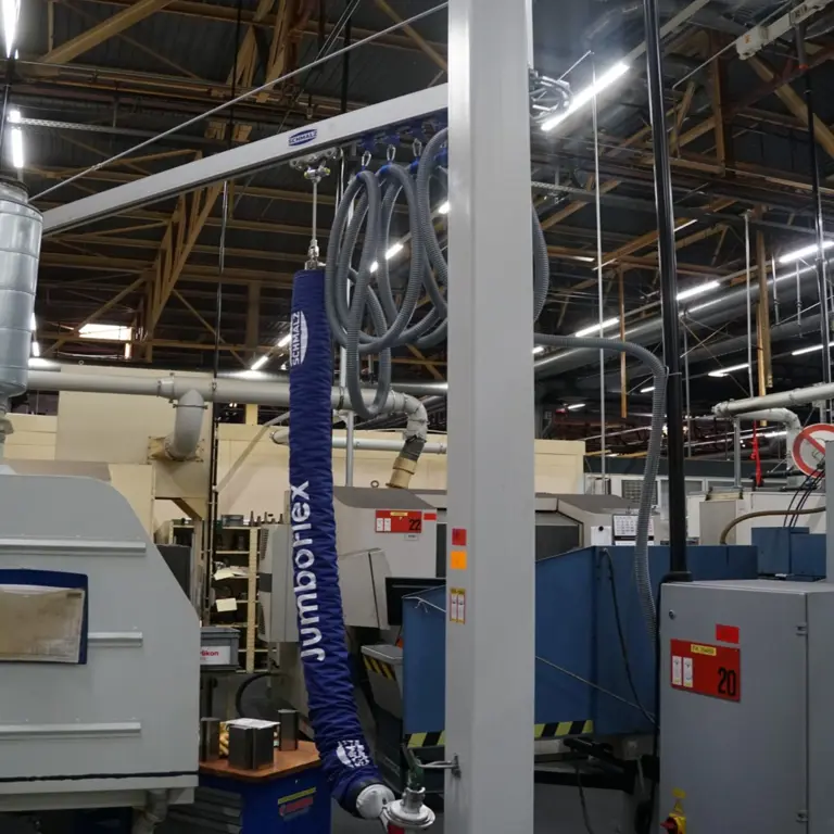 Dispositif de levage par le vide composé de Schmalz Jumbo Flex