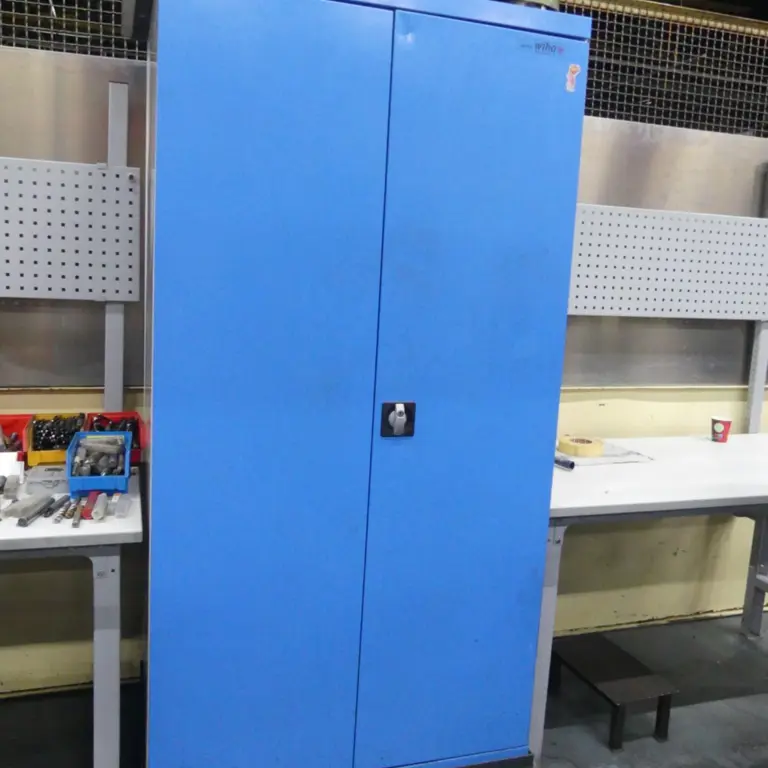 Armoire à portes battantes en acier Thubb Metall