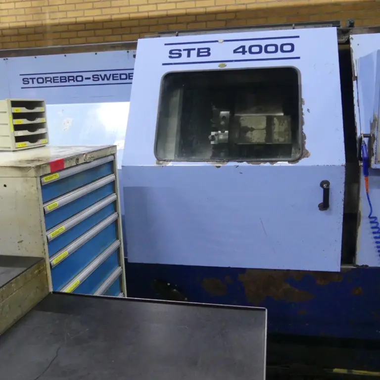 Torno CNC con Storebro-Sweden STB 4000