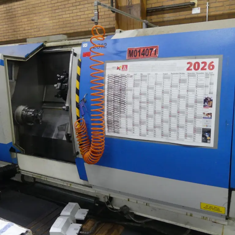 Torno CNC con Boehringer NG 180