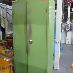 Steel hinged door cabinet