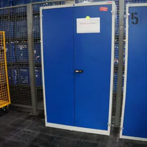 Steel hinged door cabinet