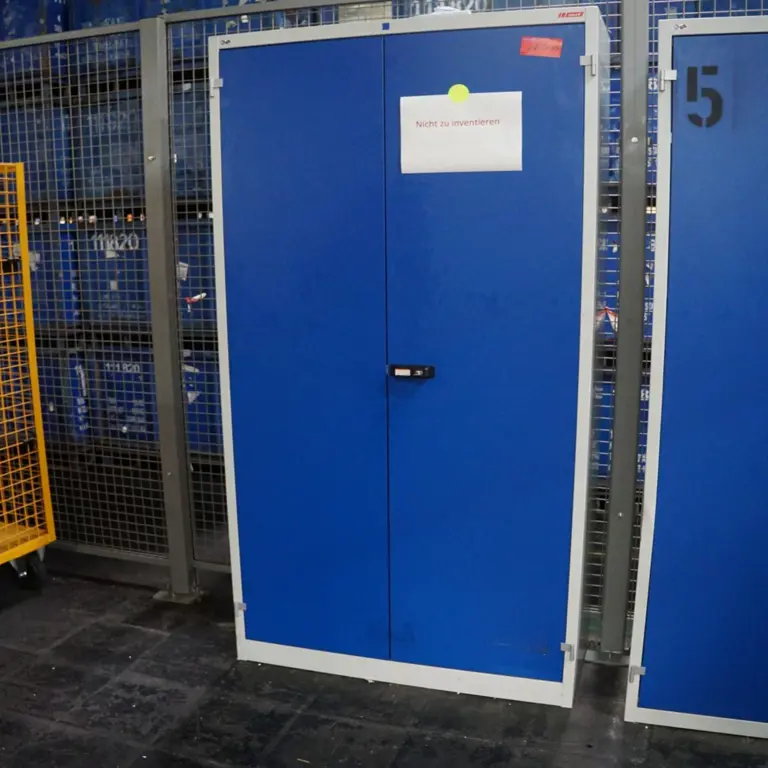 Steel hinged door cabinet