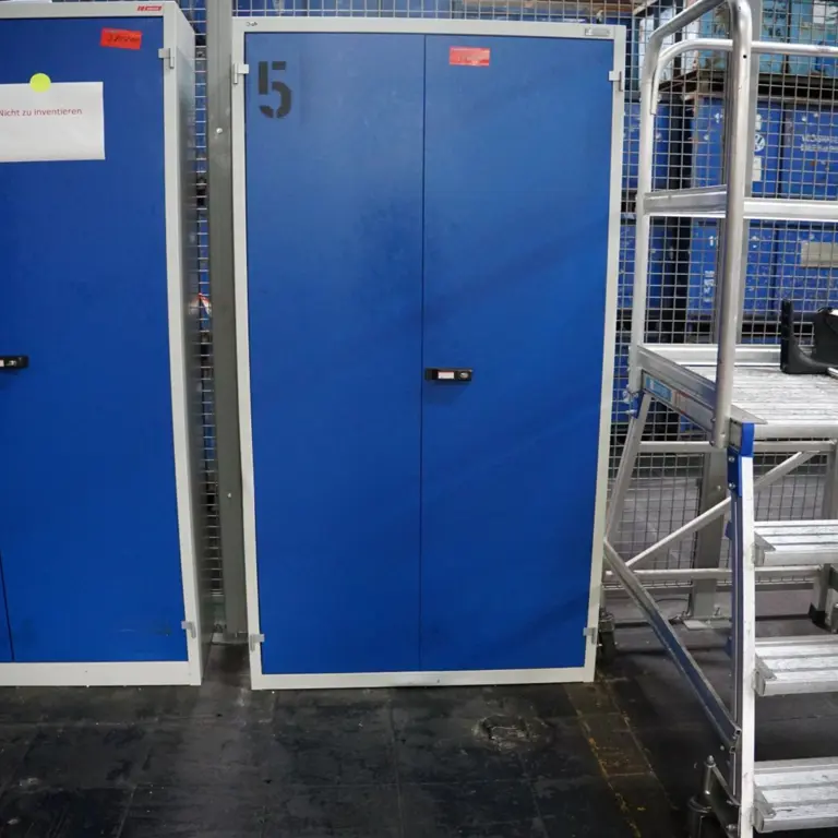 Steel hinged door cabinet