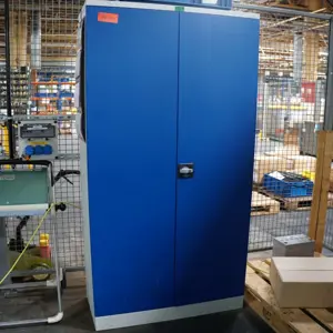 Steel hinged door cabinet