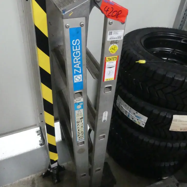 Aluminum trestle ladder Zarges