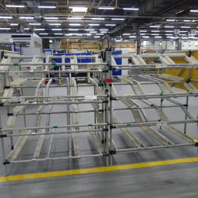 2 metro corrido Sistema de prateleiras metálicas