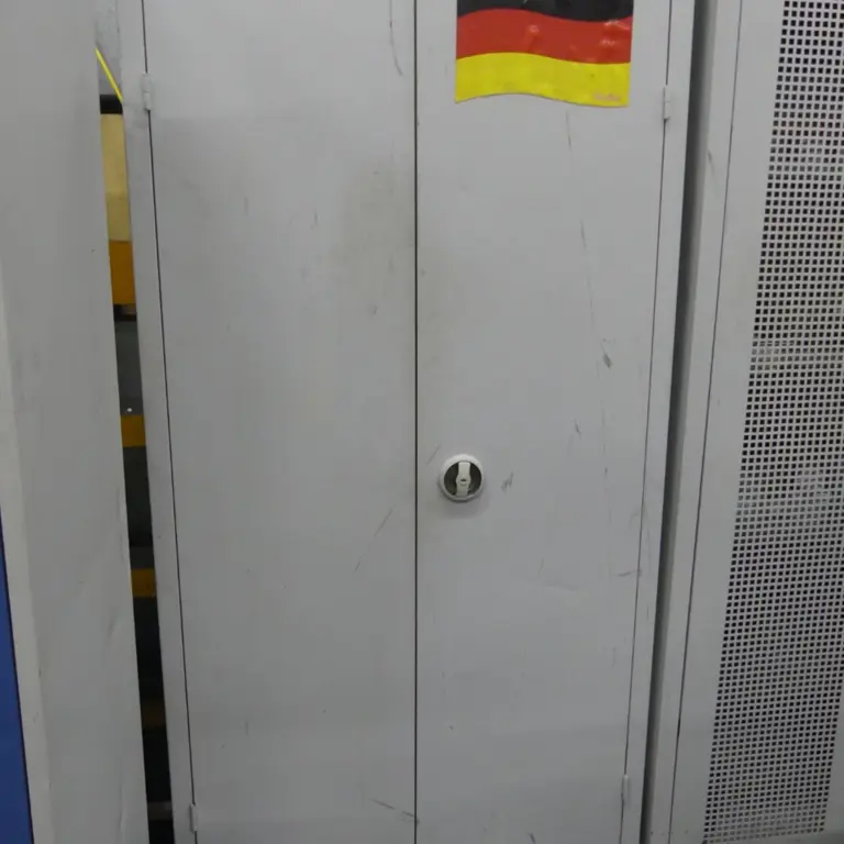 Steel hinged door cabinet