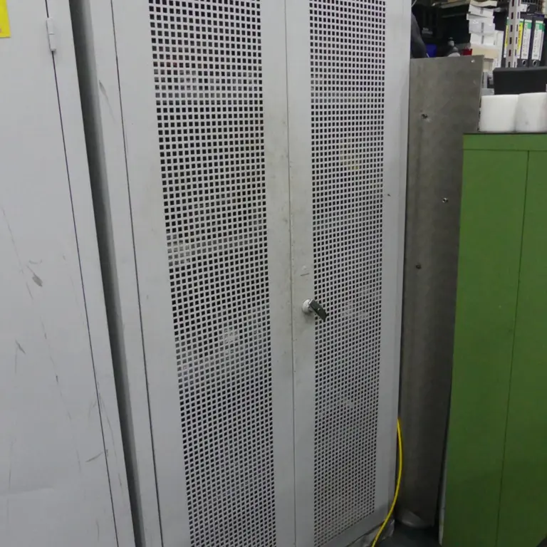 Steel hinged door cabinet