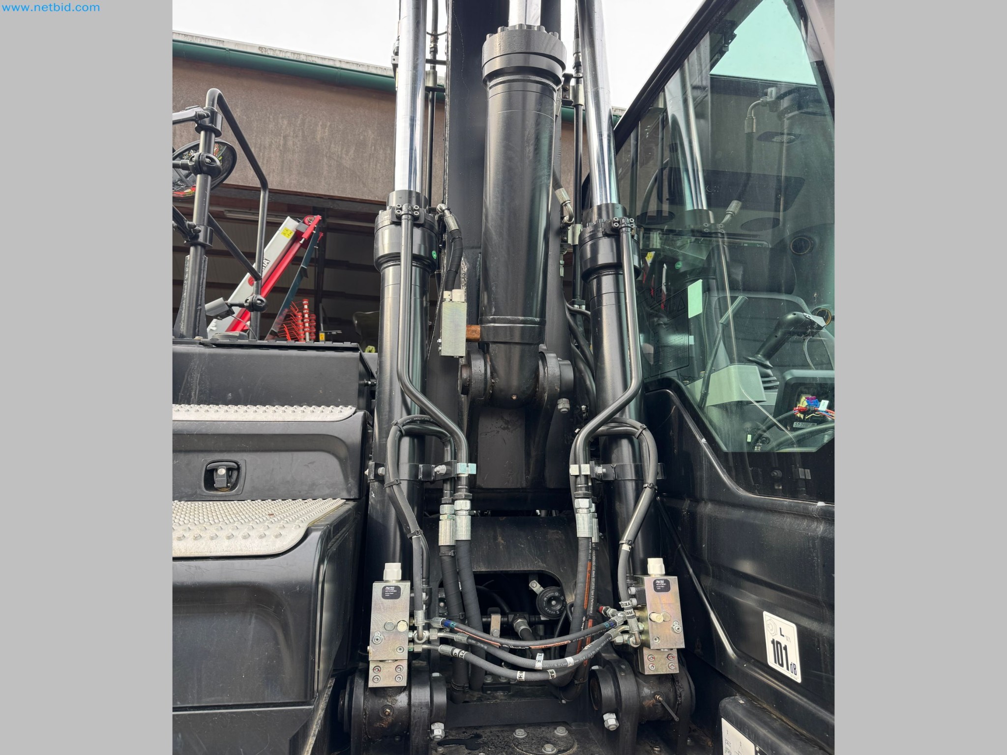 JCB excavator and Nisula forestry harvester-13