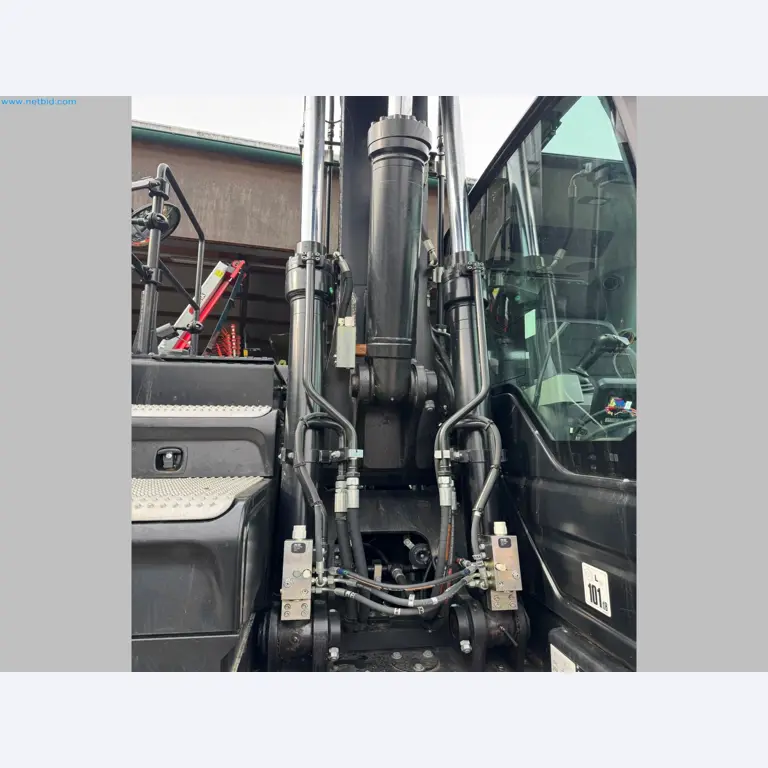 JCB excavator and Nisula forestry harvester-13