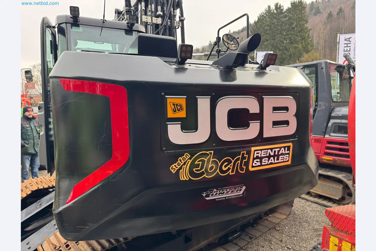 JCB excavator and Nisula forestry harvester-15