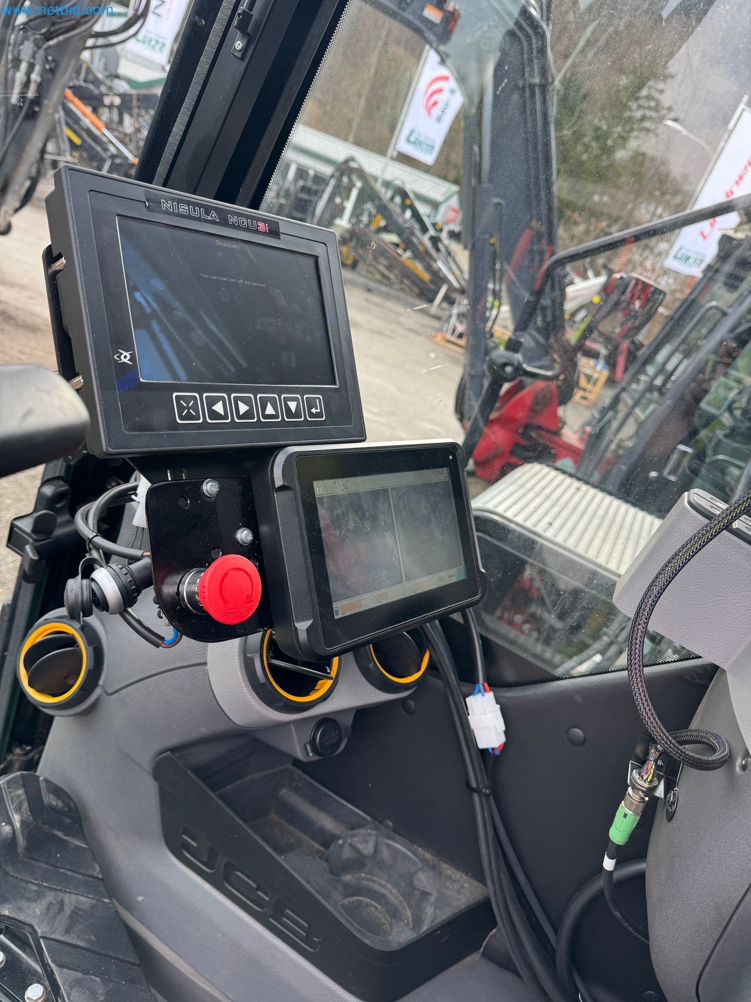 JCB excavator and Nisula forestry harvester-19