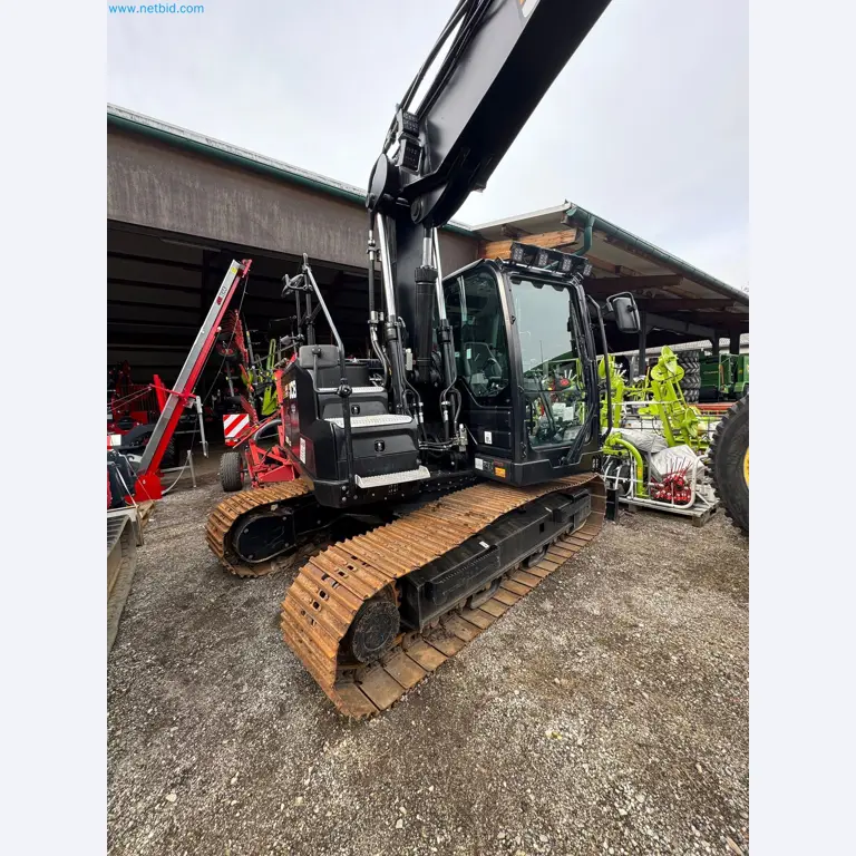 JCB excavator and Nisula forestry harvester-20