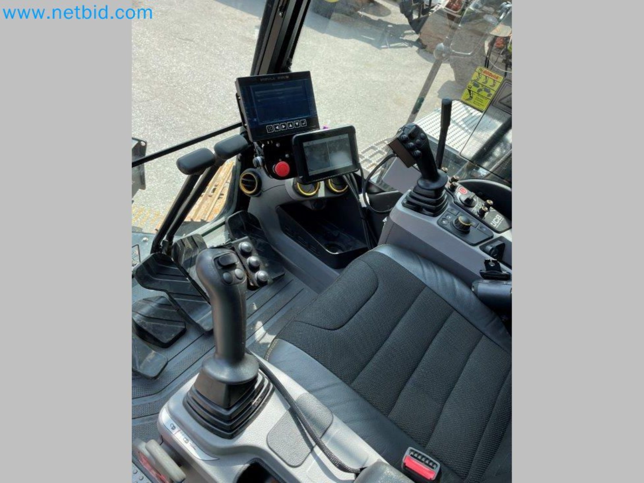 JCB excavator and Nisula forestry harvester-3