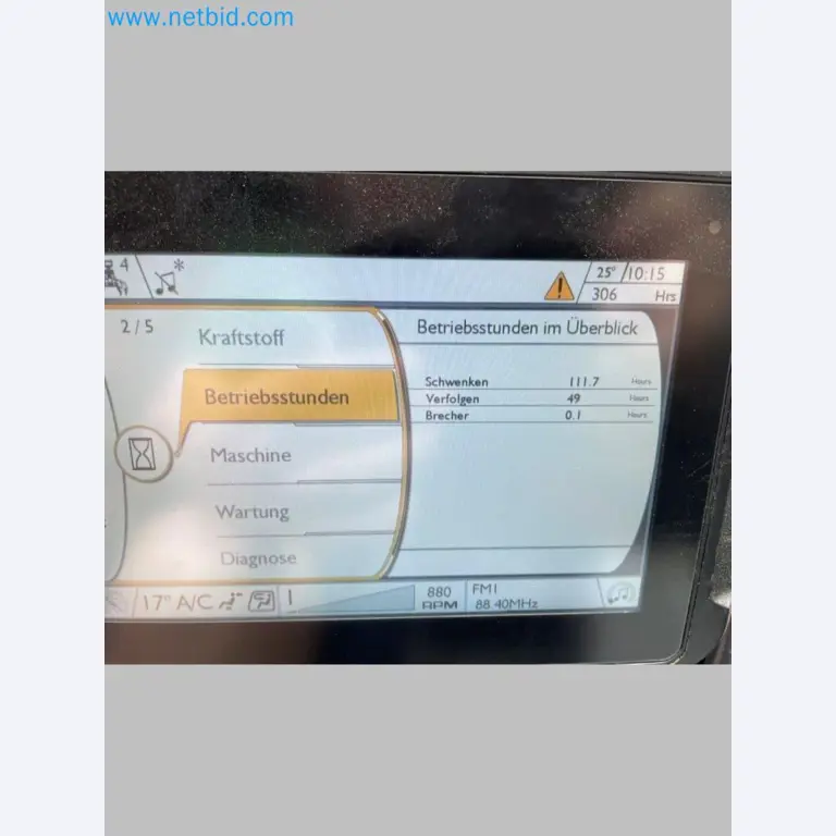 JCB excavator and Nisula forestry harvester-5