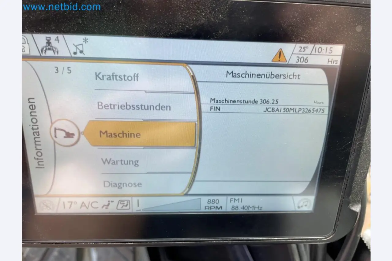 JCB excavator and Nisula forestry harvester-6