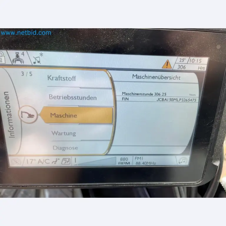 JCB excavator and Nisula forestry harvester-6