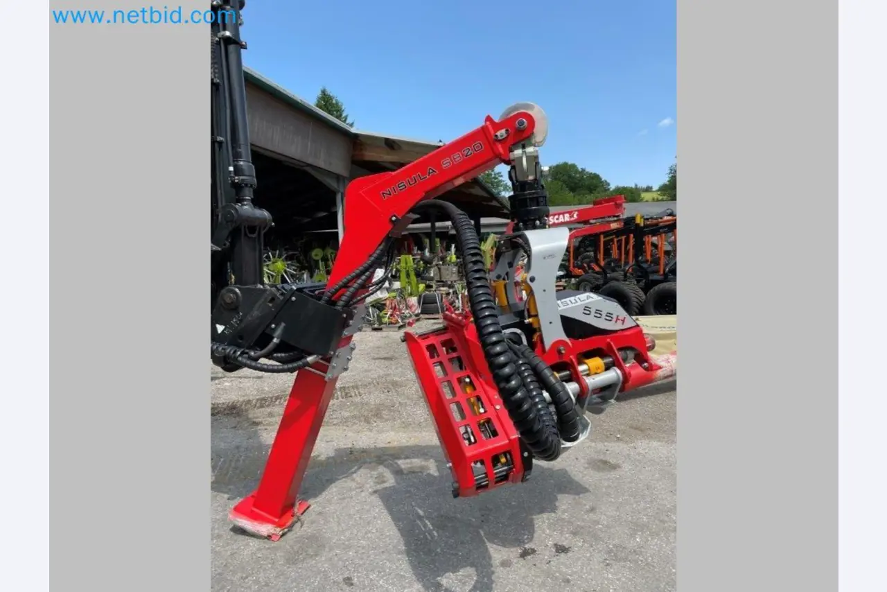 JCB excavator and Nisula forestry harvester-3