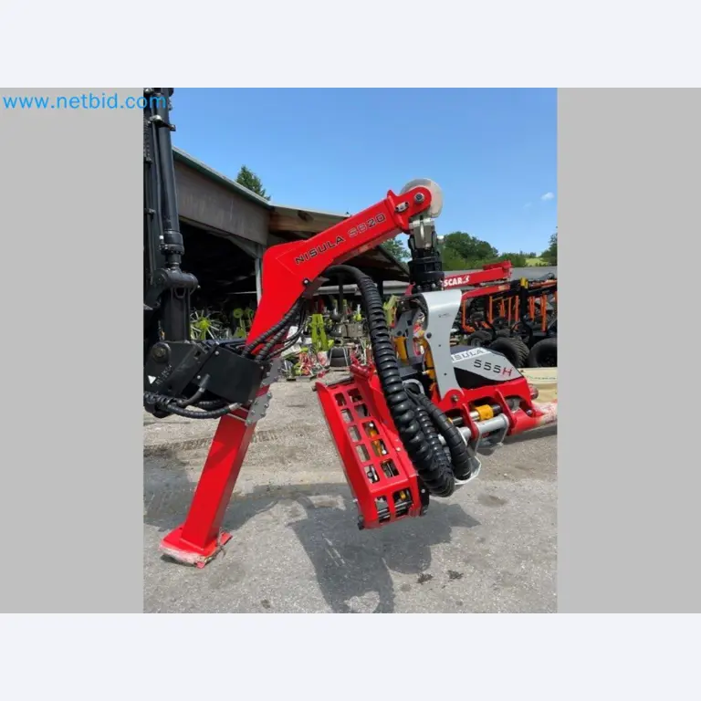 JCB excavator and Nisula forestry harvester-3