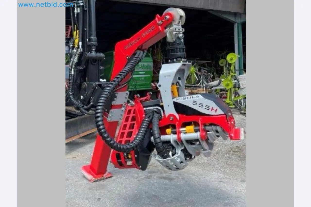 JCB excavator and Nisula forestry harvester-5