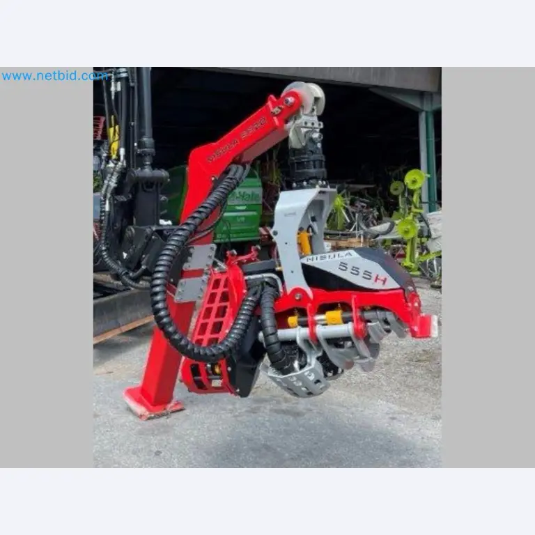 JCB excavator and Nisula forestry harvester-5