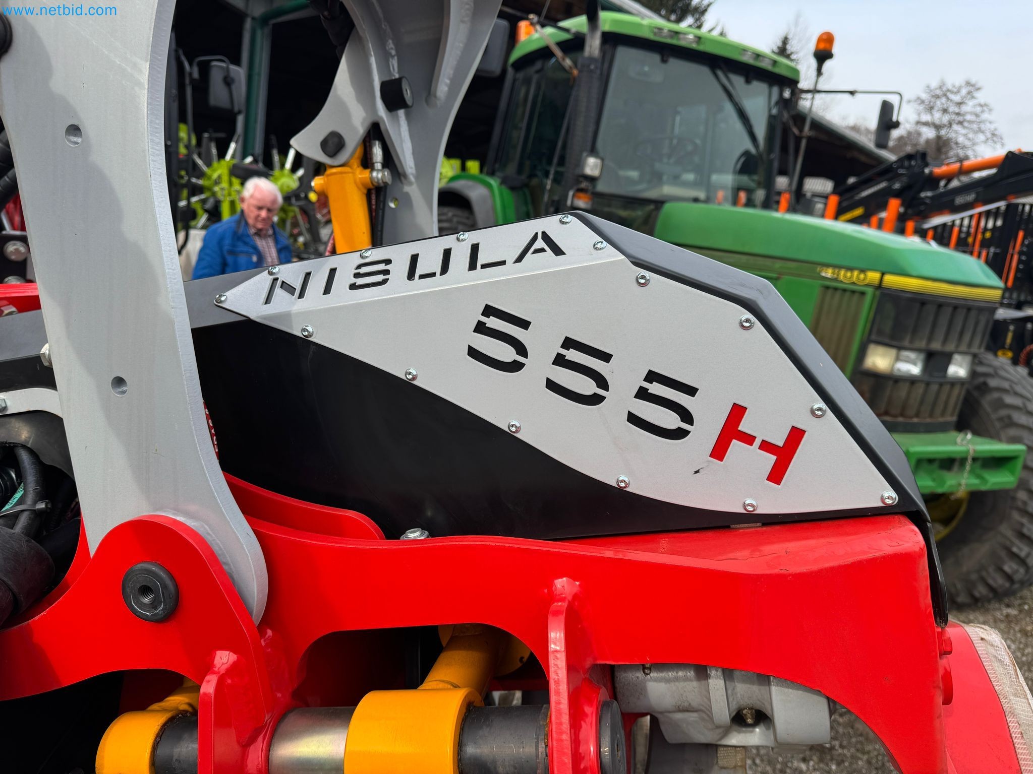 JCB excavator and Nisula forestry harvester-6