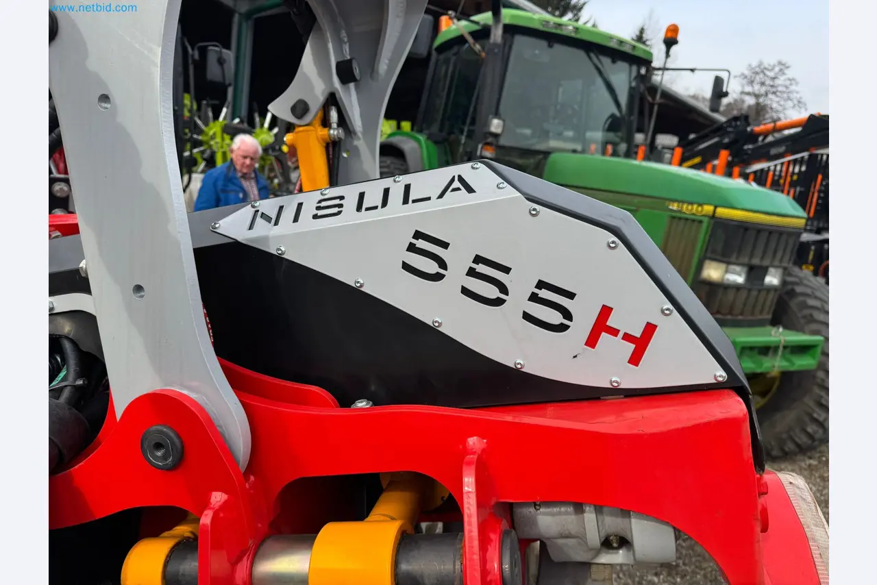 JCB excavator and Nisula forestry harvester-6