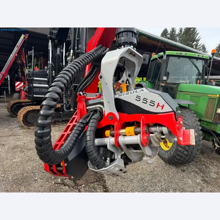 JCB excavator and Nisula forestry harvester-7