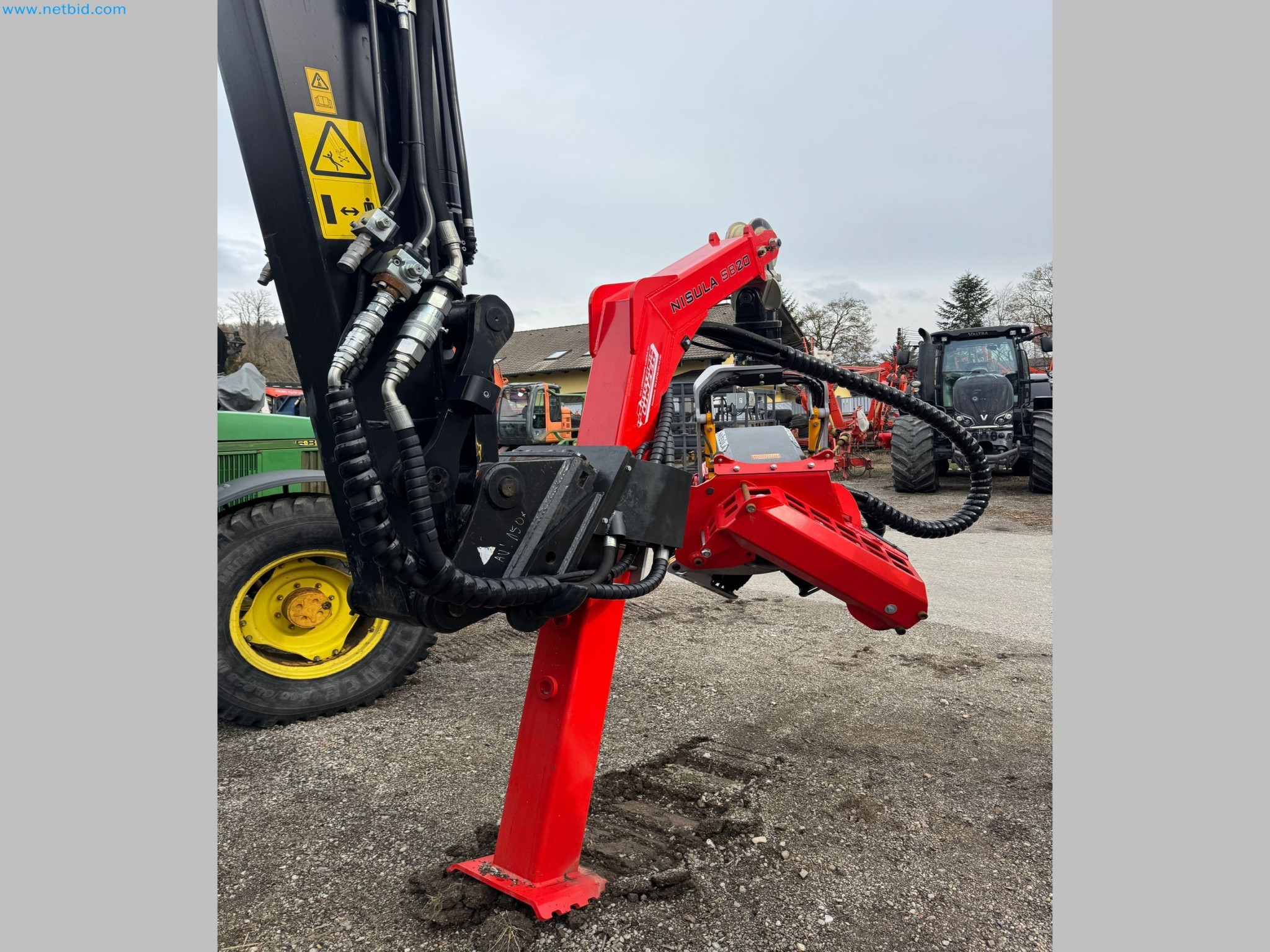 JCB excavator and Nisula forestry harvester-8